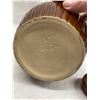 Image 8 : VINTAGE HULL BROWN DRIP POTTERY