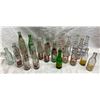 Image 1 : COLLECTION OF VINTAGE SODA POP BOTTLES INCLUDES SEVERAL BRANDS FROM THE MID-20TH CENTURY