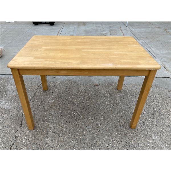 SOLID WOOD DINING TABLE