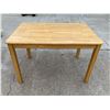 Image 1 : SOLID WOOD DINING TABLE