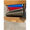 Image 5 : TWO-DRAWER WOOD FILE CABINET