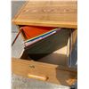 Image 6 : TWO-DRAWER WOOD FILE CABINET