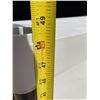 Image 4 : WHITE AND GRAY 4-TIER PLASTIC UTILITY SHELVING UNIT