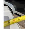 Image 5 : WHITE AND GRAY 4-TIER PLASTIC UTILITY SHELVING UNIT