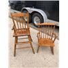 Image 1 : CHILD'S ROCKER AND HIGHCHAIR