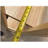 Image 12 : FOLDING BOOKCASE AND WOODEN STOOL