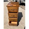Image 5 : VINTAGE WOODEN CHEST OF DRAWERS