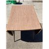 Image 2 : MID-CENTURY MODERN DROP LEAF TABLE