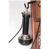 Image 5 : Vintage wood-cased Strowger Automatic electric telephone circa 1910 features numbers up to 16