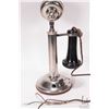 Image 4 : Vintage Northern Electric nickel plated candlestick phone circa 1890-1940