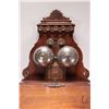 Image 2 : Antique Danish wall phone by JYDSK Telefon Aktieselskab with wooden cabinet, all original parts