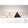 Image 1 : Four Swarovski Crystal collectible snowflakes including 2007, 2008, 20 Year 2011 and an SCS 2011