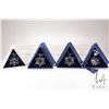 Image 1 : Four Swarovski Crystal collectible snowflakes including 1996, 2006, 2007 and 2011 20th anniversary