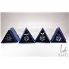 Image 1 : Four Swarovski Crystal collectible snowflakes including 1999, 2004, 2008 and SCS 2011