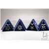 Image 1 : Four Swarovski Crystal collectible snowflakes including 2003, 2010, 2012 and 2015