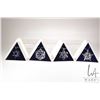 Image 1 : Four Swarovski Crystal collectible snowflakes 1996, 1997, 1999 and 2001