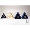 Image 1 : Four Swarovski Crystal collectible snowflakes including 1998, 2010 and 20th anniversary 2011 and SCS