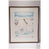 Image 2 : Andrew Qappik, limited edition stencil print titled "Thirst Reflected", pencil signed by artist, 38/