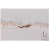 Image 2 : Strand of individually knotted genuine pearls with 14kt gold clasp, 18" in length