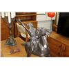 Image 2 : Fredric Remington cast bronze statue "The Scalp" 21" H X 26" L