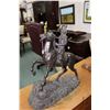 Image 4 : Fredric Remington cast bronze statue "The Scalp" 21" H X 26" L