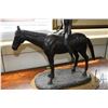Image 3 : Cyrus Dallin cast bronze statue " Appeal to the Great Spirit" 21" H x 24" L