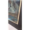 Image 6 : Elizabeth Keith, vintage Japanese woodblock print, titled "Old House, Malacca", overall dimensions i