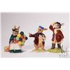 Image 1 : Three Royal Doulton figurines including Airman, Old Balloon Seller and Bunnykins