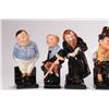 Image 3 : Six Royal Doulton small figurines including Sairy Gamp, Fat Boy, Bill Sykes, Fagin, Tiny Tim and Sam