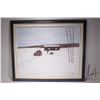Image 2 : Allen Sapp, framed acrylic on canvas painting, Bringing home a load of wood, 24" X 30"