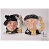 Image 1 : Two Royal Doulton character jugs including "Tam o' Shanter" D6632 and "Pearly King" D6760