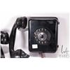 Image 3 : 2 Vintage phones including PTT bakelite desk phone and an English made Autophone LTD wall phone
