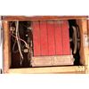 Image 6 : Vintage unmarked oak cased wall phone, no battery