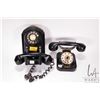 Image 1 : 2 Vintage phones including a bakelite Siemens & Halski F Tist 1669 Linlenwahler Mafilo phone, and an