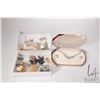 Image 1 : Selection of vintage and collectible jewellery including Boucher broock, rhinestone brooches, earrin