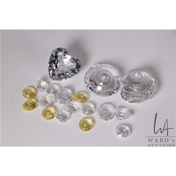 Four Swarovski crystal seashells including 2 X 880693 ( one without box) plus 880692 and 896979