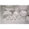 Image 3 : Selection of Dudson "Lugano" Fine China Stoke-on- Trent, England dinner ware including ten each of 1