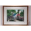Image 2 : A. Aron, gilt framed limited edition print titled "Place D'Armes Quebec" pencil signed by artist 182