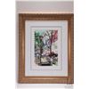 Image 2 : A. Aron, gilt framed limited edition lithograph titled " a Rendez Vous", pencil signed by artist, 12
