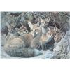 Image 1 : Carl Brenders, framed limited edition print titled " Full House- Fox Family", pencil signed by artis