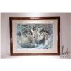 Image 2 : Carl Brenders, framed limited edition print titled " Full House- Fox Family", pencil signed by artis