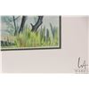 Image 3 : E. Mundy, framed watercolour painting of a ravine, 10" X 7"