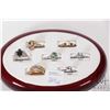 Image 4 : Selection of vintage and collectible jewellery including Jade, antique cocktail watches, pendants, n