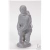 Image 1 : Karl Kristoffersen, Inuit signed soapstone of a mother and child, 6 1/2" in height
