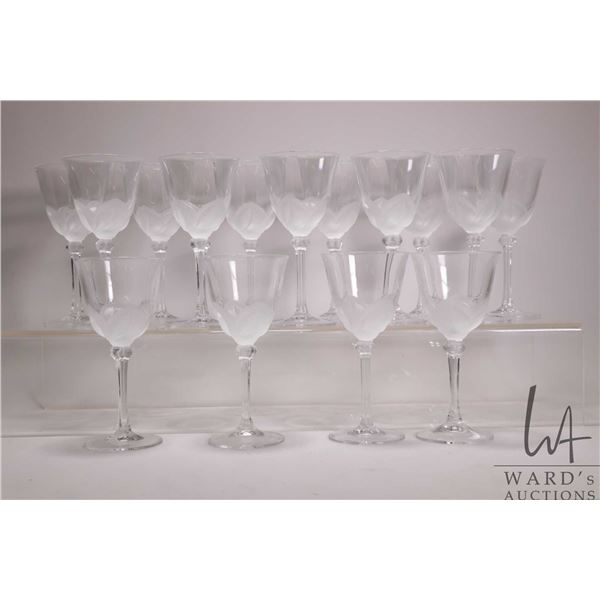 Fifteen J.G. Durand "Florence" 6 3/4" wine glasses