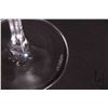 Image 2 : Twelve J.G. Durand "Florence" French crystal 7 1/2" wine glasses