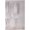 Image 2 : Large selection of J. G. Durand "Florence" French crystal stemware including champagned flutes, wine