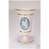 Image 1 : The Franklin Mint fine porcelain "Lady and the Unicorn Vase", 10 3/4" in height
