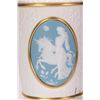 Image 2 : The Franklin Mint fine porcelain "Lady and the Unicorn Vase", 10 3/4" in height