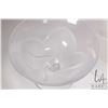 Image 3 : Selection of J.G. Durand French crystal glassware including large 9" diameter footed bowl, 12 1/2" c